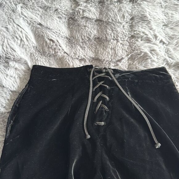 Roberto Cavalli preowned velvet black pants size 42 - Picture 4 of 4